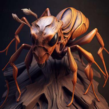 3D модель Myrmica hellenica (STL)